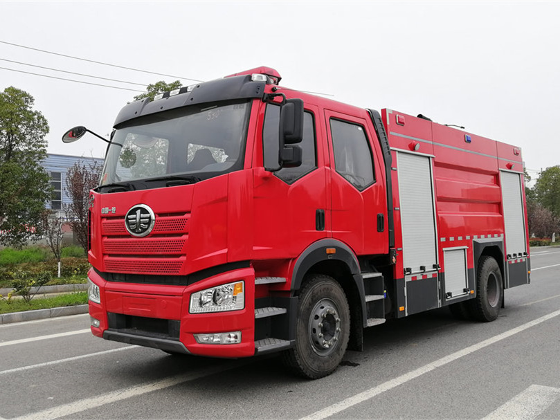 8噸解放單橋泡沫消防車